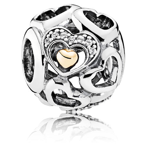 Pandora Heart of Romance Charm (SKU: 792108CZ)