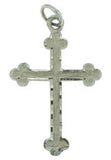 14K Yellow Gold Fancy Cross with Rounded Edges SKU: 52289