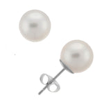 8.0-8.5mm Akoya Pearl Stud Earrings (SKU: 60516)