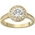 Swarovski Angelic Ring - Gold Plated (SKU: 1081945)