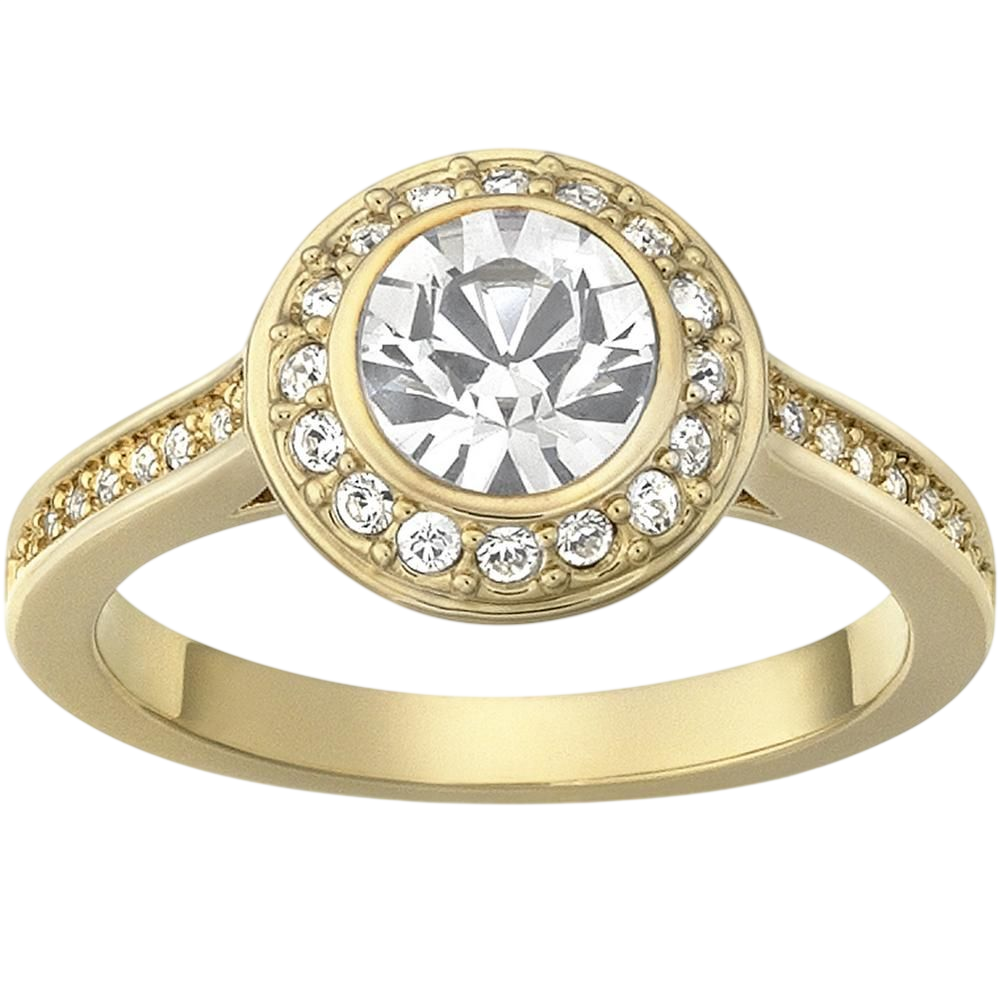 Swarovski Angelic Ring - Gold Plated (SKU: 1081945)