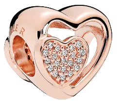 Pandora Rose Joined Together Charm (SKU: 781806CZ)