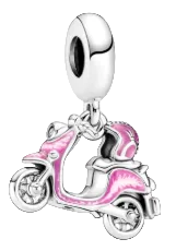 Pandora Pink Scooter Dangle Charm (SKU: 791057C01)