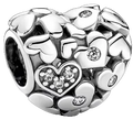 Pandora Sparkling Openwork Heart Charm Sterling Silver (SKU: 791061C01)