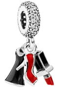 Pandora Glamour Trio Dangle Charm Sterling Silver (SKU: 792156ENMX)