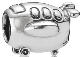 Pandora Airplane Charm Sterling Silver (SKU: 790561)