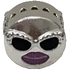 Pandora Stay Cool Emoji Charm  Sterling Silver (SKU: 797184CZ)