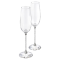 Swarovski Crystalline Toasting Flutes - Set of Two (SKU: 255678)