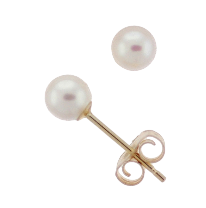 4.0-4.5mm Akoya Pearl Stud Earrings (SKU: 60500)