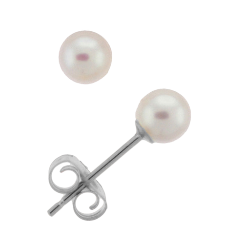 4.0-4.5mm Akoya Pearl Stud Earrings (SKU: 60500)