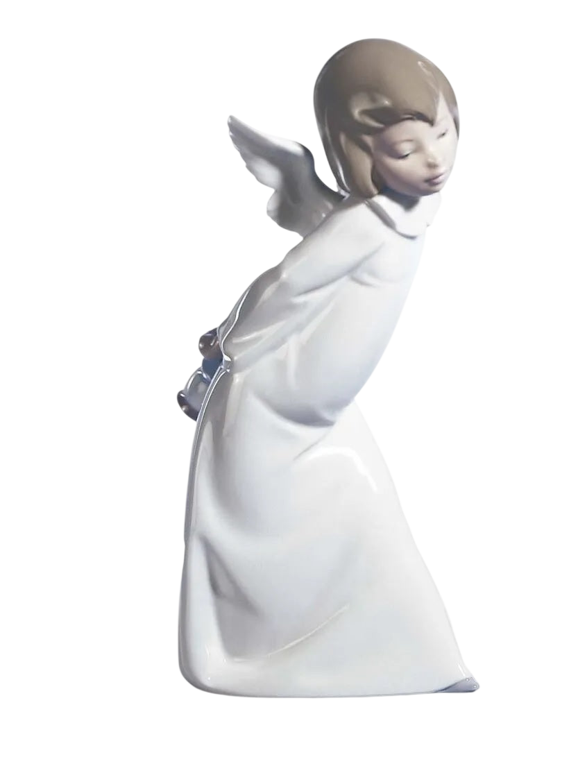 Lladró Curious Angel Figurine (SKU: 01004960)