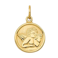 14K Yellow Gold Angel Medal SKU: 51038