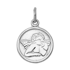 14K Yellow Gold Angel Medal SKU: 51038