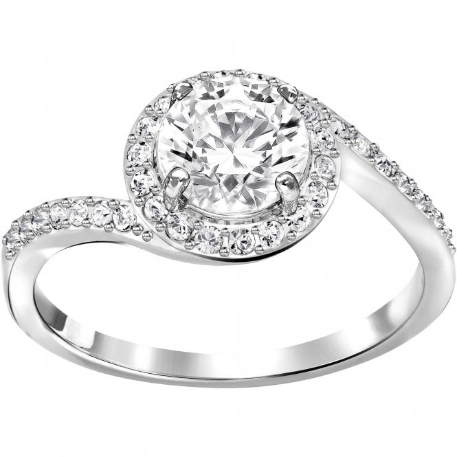 Swarovski Attract Light Swirl Ring (SKU: 5221408)