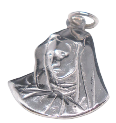 14K Gold Madonna Medal SKU: 52832