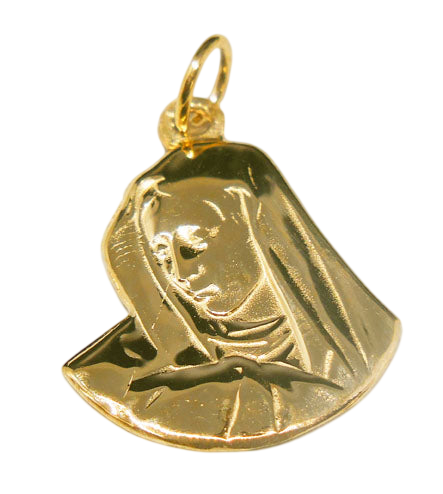 14K Gold Madonna Medal SKU: 52832