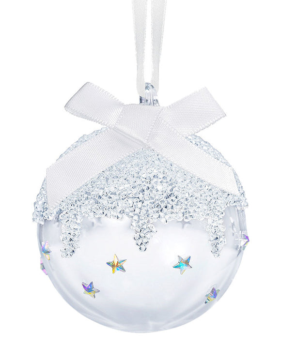 Swarovski Christmas Ball Ornament, Aurora Borealis - Small (SKU: 5464884)