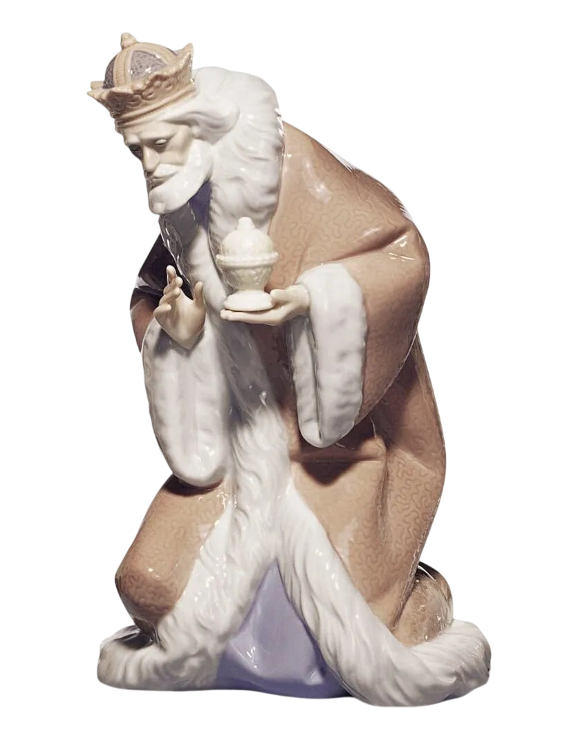 Lladró King Melchior Nativity Figurine-II (SKU: 01005479)