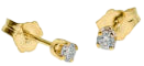 14K Diamond Earring Studs (.15 CTW) SKU: 55156