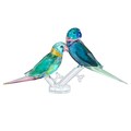 Swarovski Jungle Beats Parakeet Couple Fife & Fifer (SKU: 5577124)