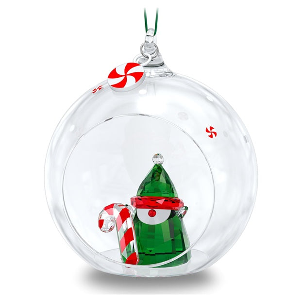 Holiday Cheers Santa’s Elf Ball Ornament - Thumbnail 2