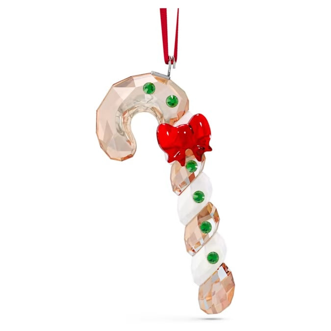 Swarovski Holiday Cheers Gingerbread Candy Cane Ornament