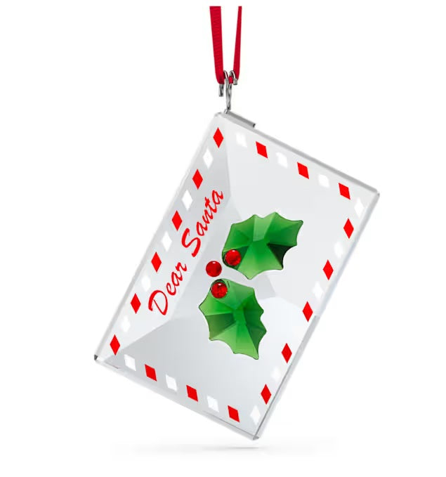 Swarovski Letter to Santa Ornament