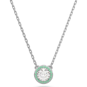 Swarovski Constella Pendant Necklace, Pavé Green (SKU: 5639756)