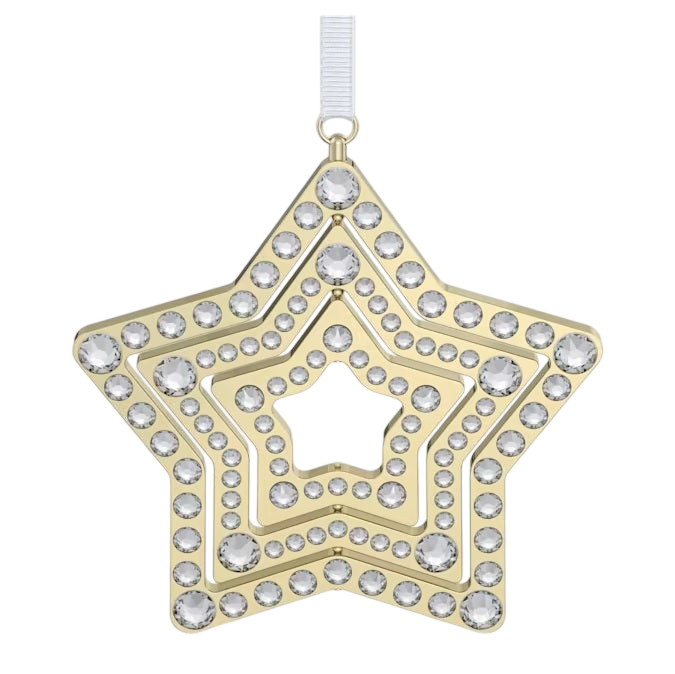 Swarovski Holiday Magic Star Ornament - Gold Tone (SKU: 5655938)