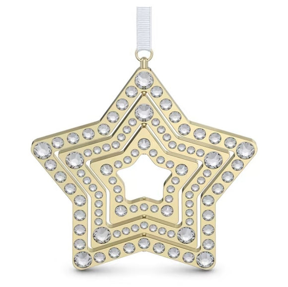 Swarovski Holiday Magic Star Ornament - Gold Tone (SKU: 5655938)