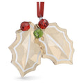 Swarovski Holiday Cheers Gingerbread Holly Leaves Ornament (SKU: 5656277)