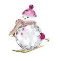 Swarovski Holiday Cheers Dulcis Snowman - Pink (SKU: 5687121)