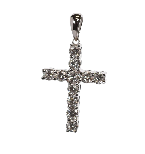 14K Yellow Gold Cross Pendant - M.S.C. Sales