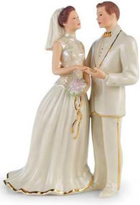 Lenox United in Love Brunette Bride and Groom Figurine (SKU: 6015176)