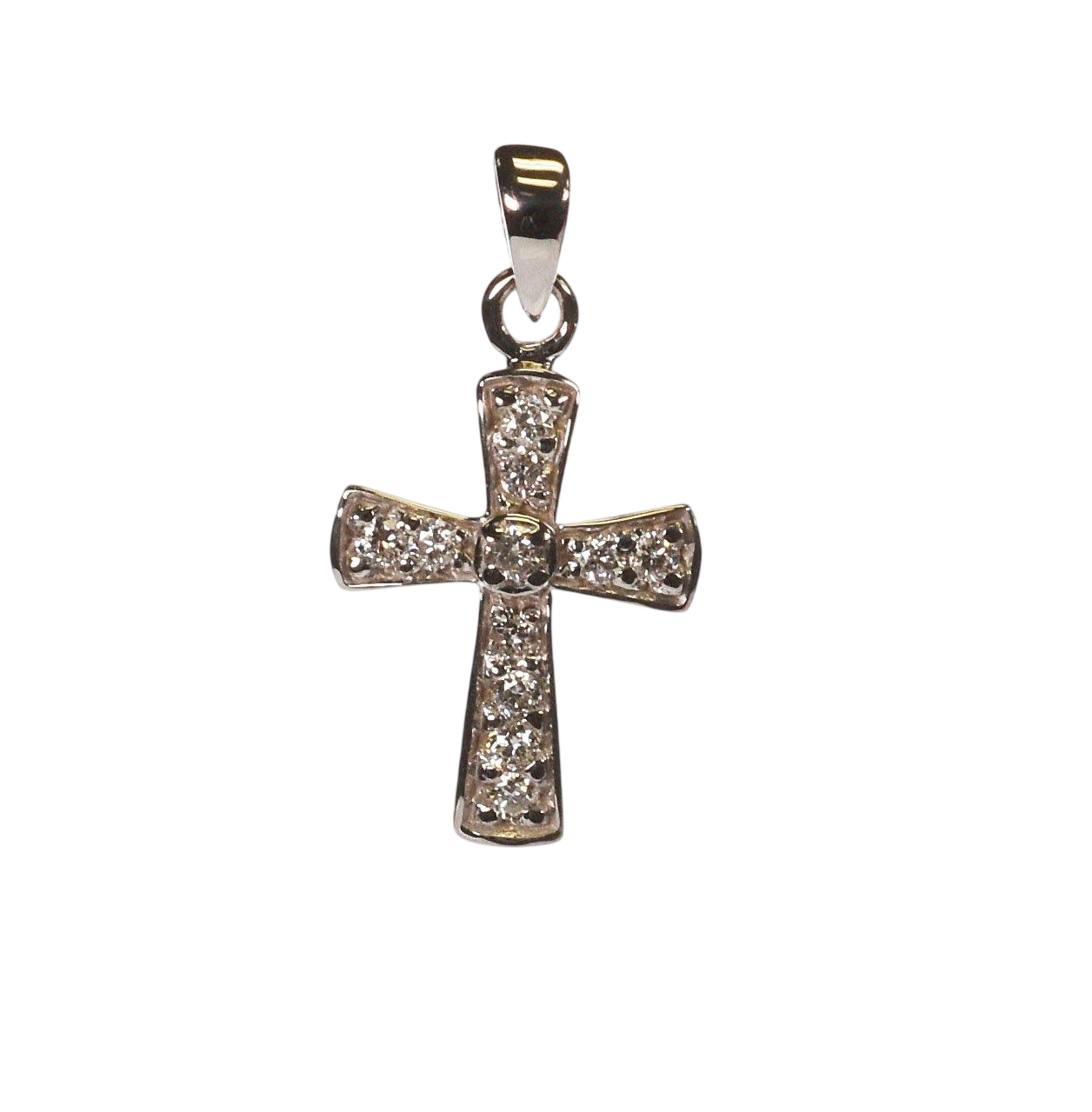 14K Yellow Gold Cross Pendant - M.S.C. Sales