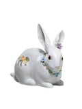 Lladró Attentive Bunny with Flowers Figurine (SKU: 01006098)