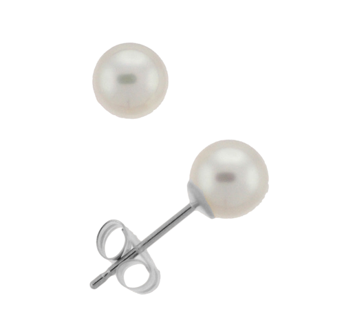 5.5-6.0mm Akoya Pearl Stud Earrings (SKU: 60506)