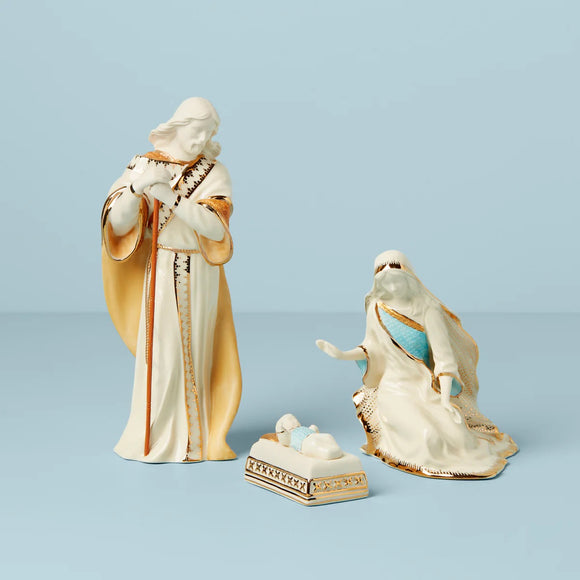 Lenox First Blessing Nativity 3-Piece Holy Family Figurine Set (SKU: 6238430)