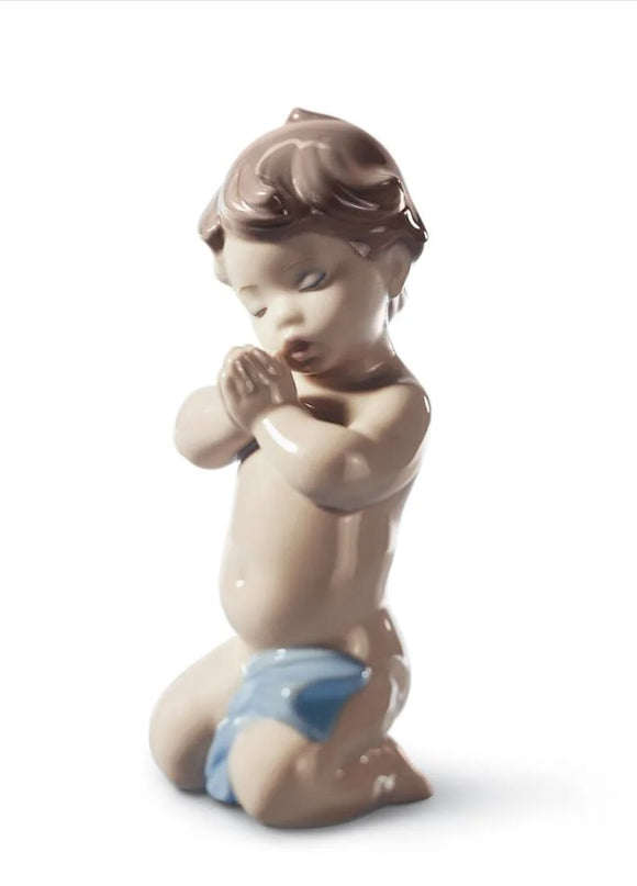 A Child's Prayer Boy Figurine (SKU: 01006496)