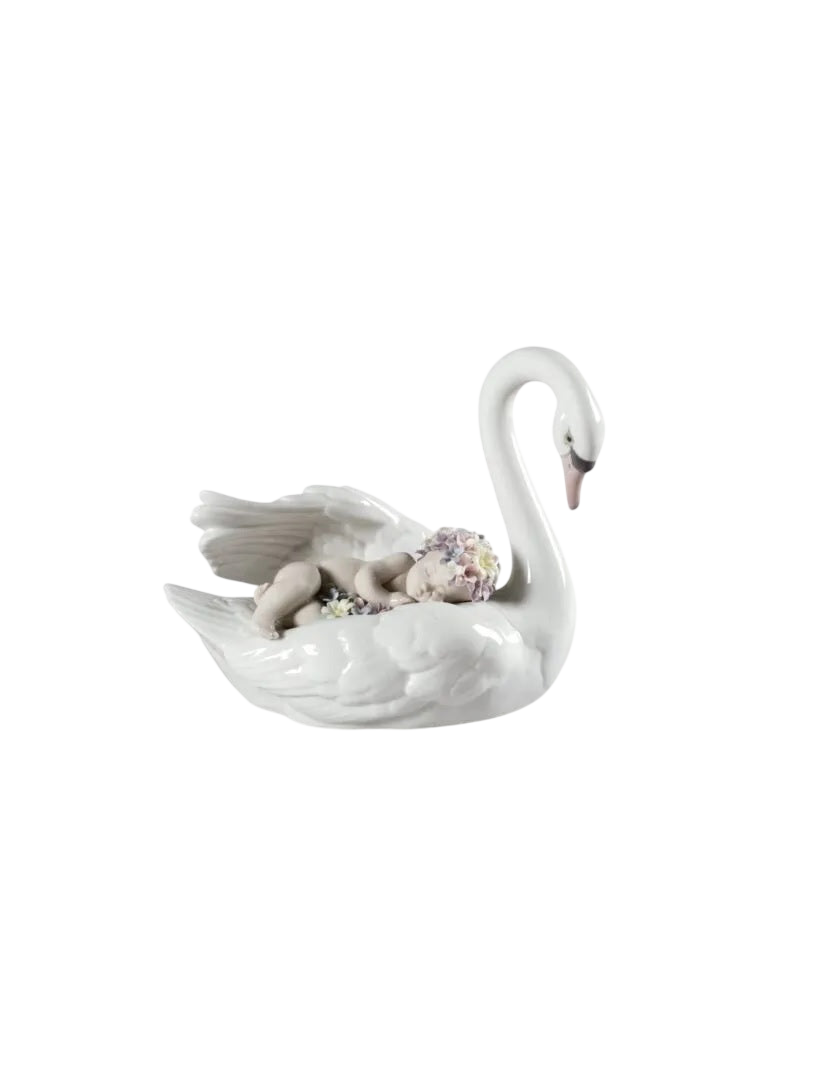 Lladró Drifting through Dreamland Swan Figurine (SKU: 01006758)