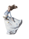 Lladró Petals of the Wind Woman Figurine (SKU: 01006767)