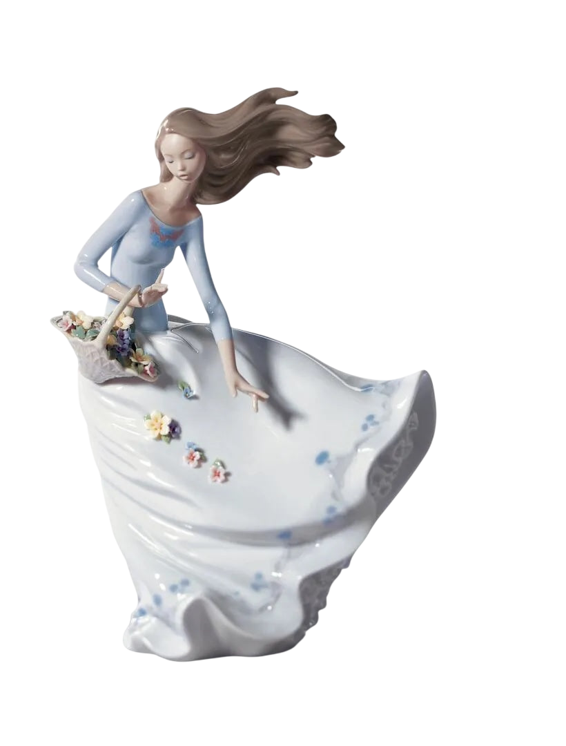 Lladró Petals of the Wind Woman Figurine (SKU: 01006767)