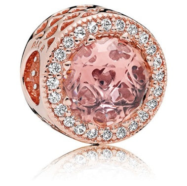 Pandora Radiant Hearts, Blush Pink Charm (SKU: 781725NBP)
