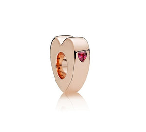 Pandora Rose Two Hearts Spacer Charm (SKU: 786559CZR)