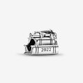 Pandora 2022 Graduation Charm (SKU: 790790C00)