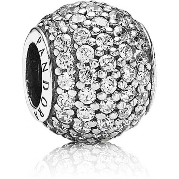 Pandora Pavé Lights Charm, Clear CZ (SKU: 791051CZ)