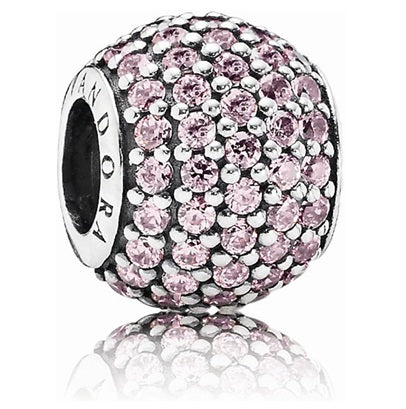 Pandora Pavé Lights, Pink (SKU: 791051PCZ)
