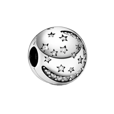 Pandora Twinkling Night Clip Sterling Silver (SKU: 791386CZ)