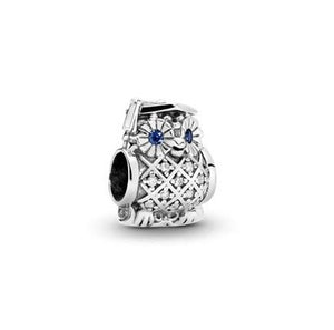 Pandora Graduate Owl Charm (SKU: 791502NSB)