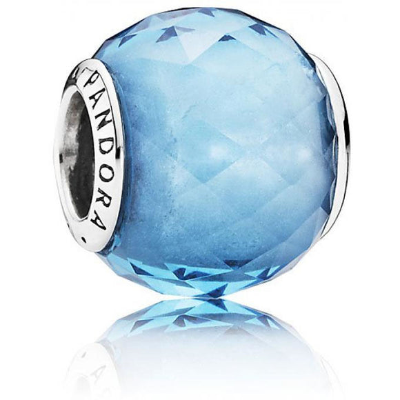 Pandora Geometric Facets, Sky Blue Charm (SKU: 791722NBS)